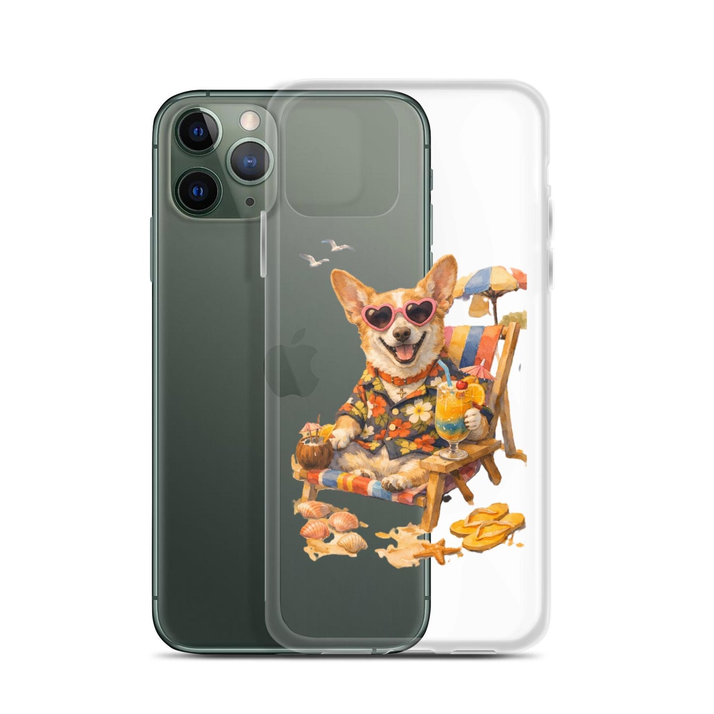 Clear Case for iPhone® dog