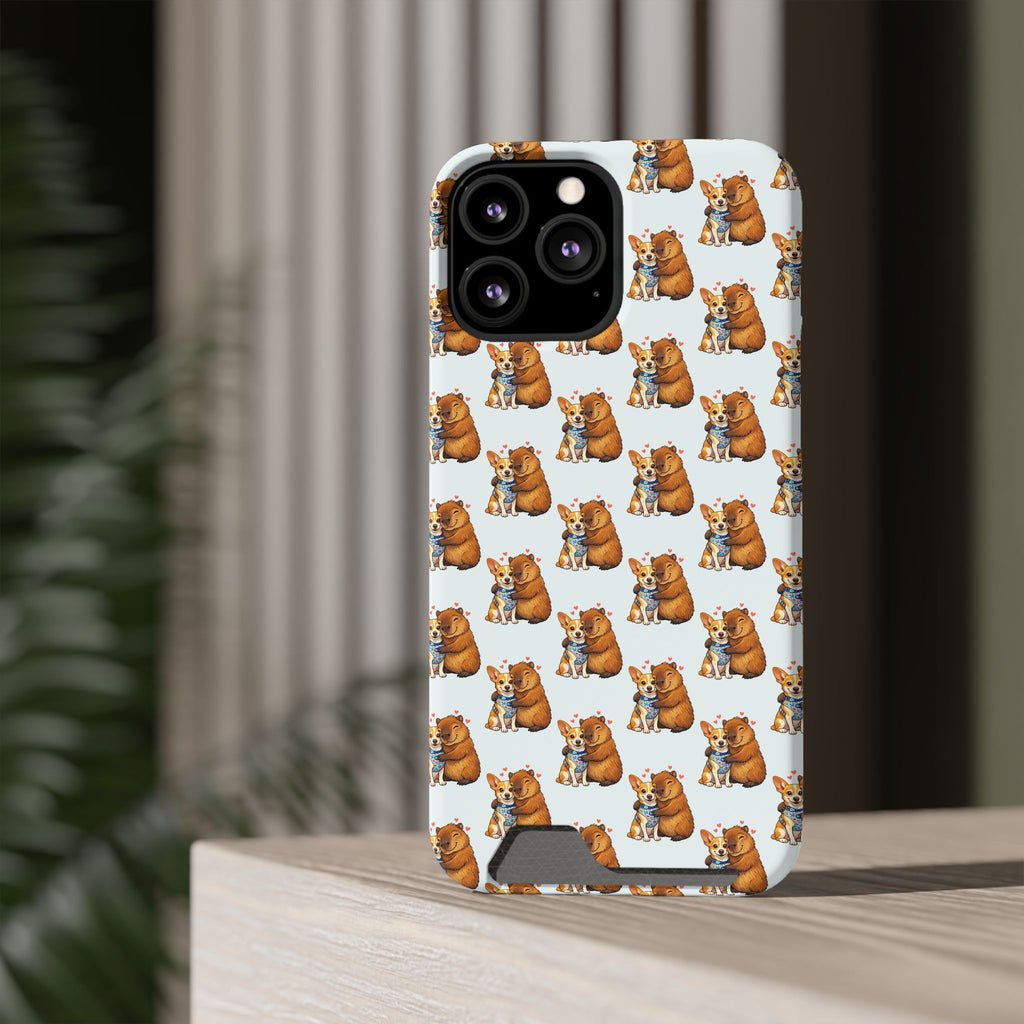 Capybara Card Holder Phone Case