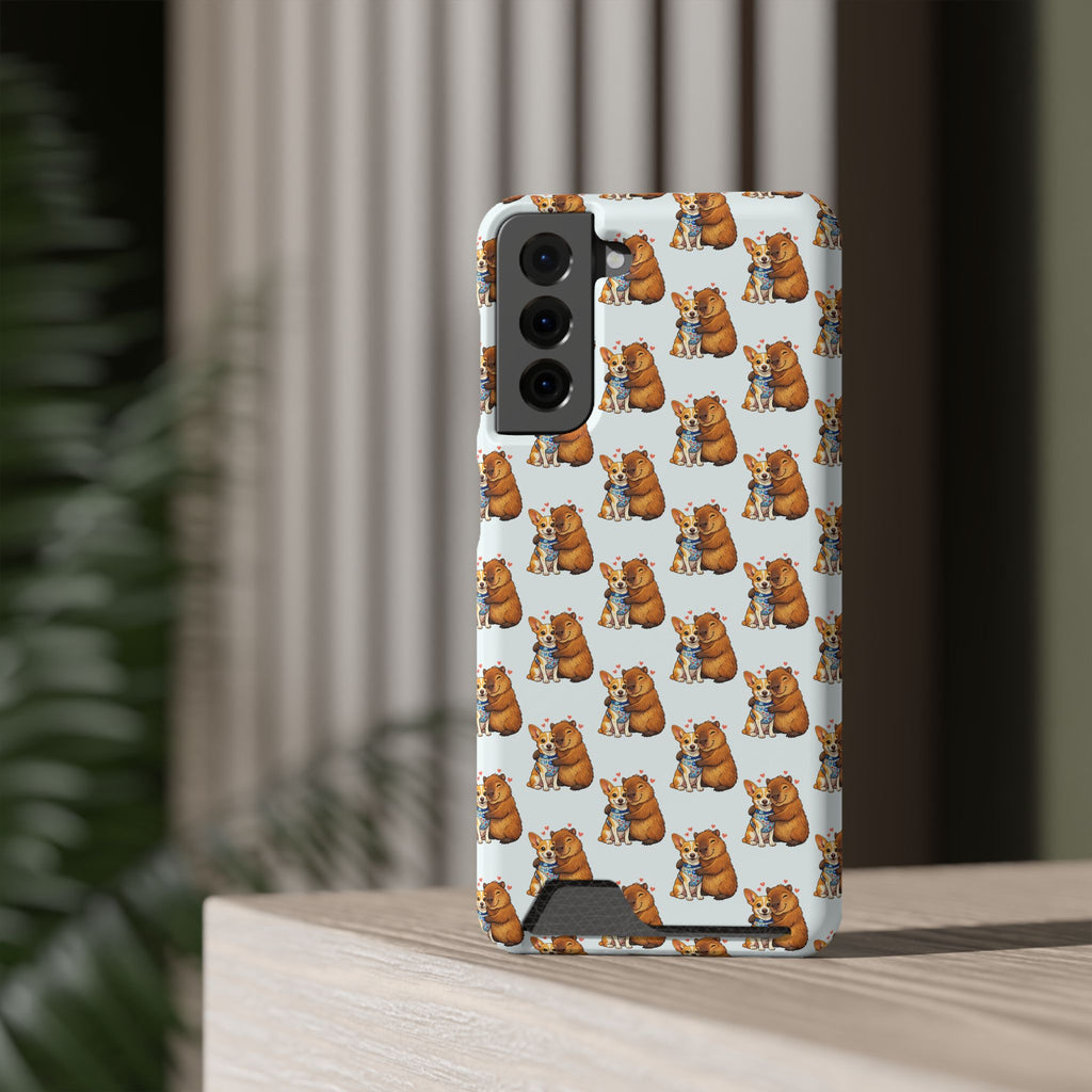 Capybara Card Holder Phone Case