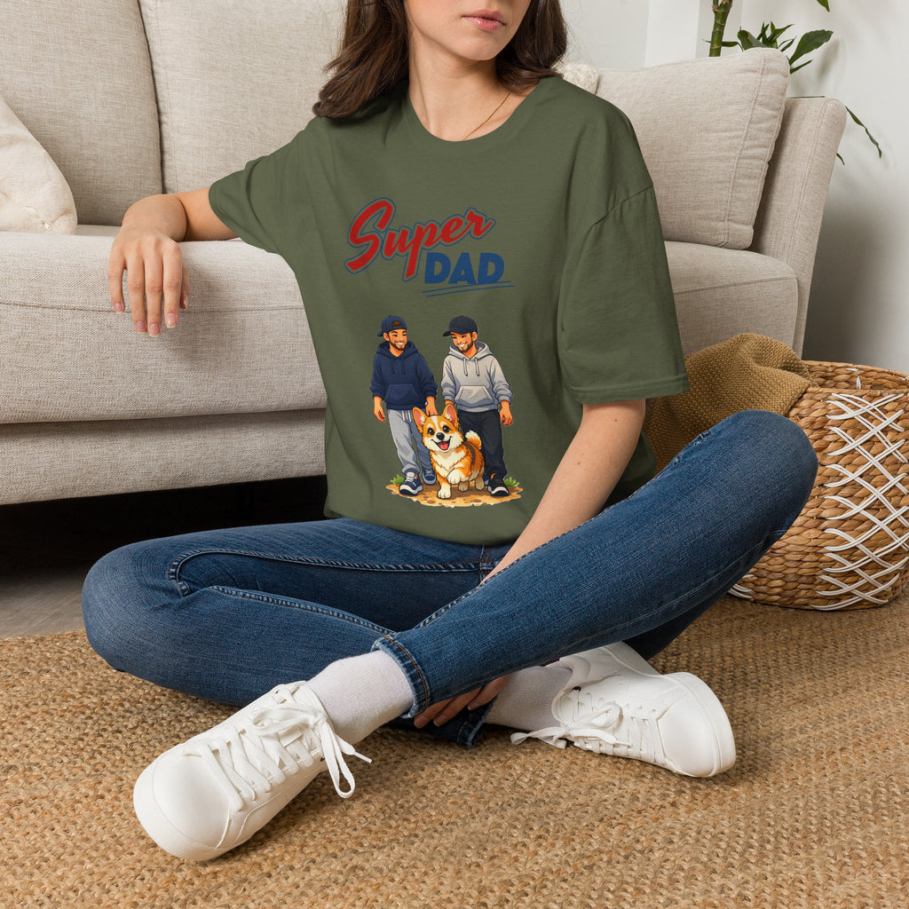 Super Dad Dog T-Shirt