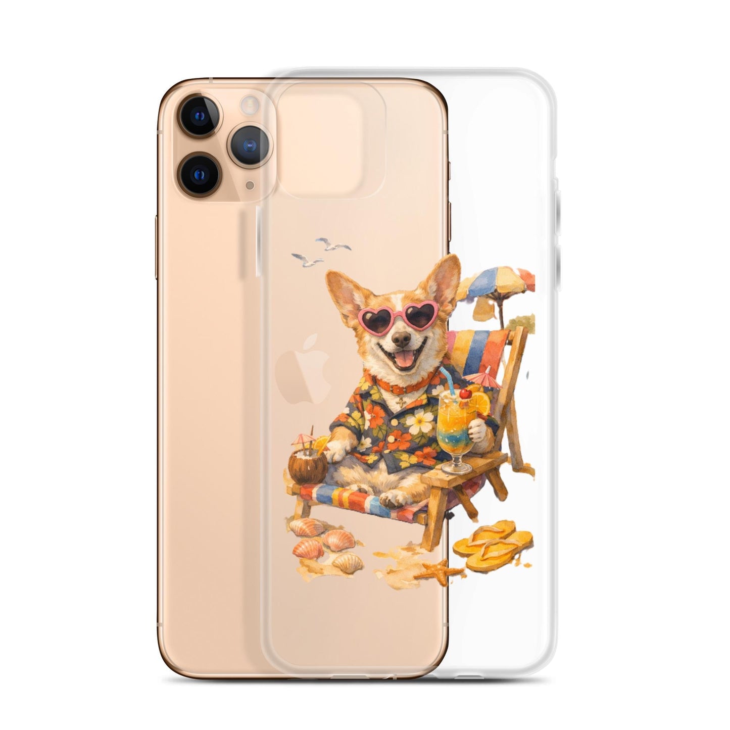 Clear Case for iPhone® dog