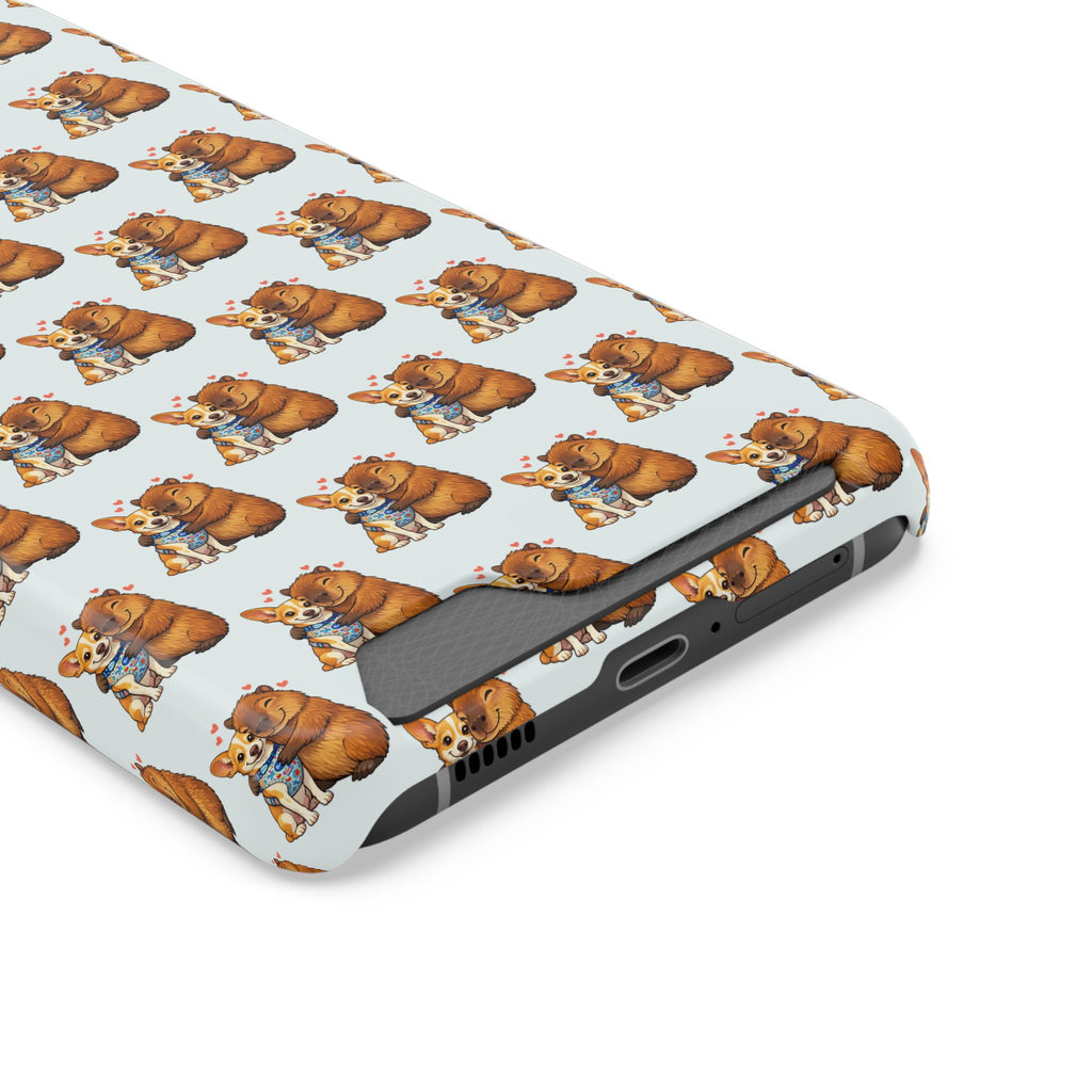 Capybara Card Holder Phone Case
