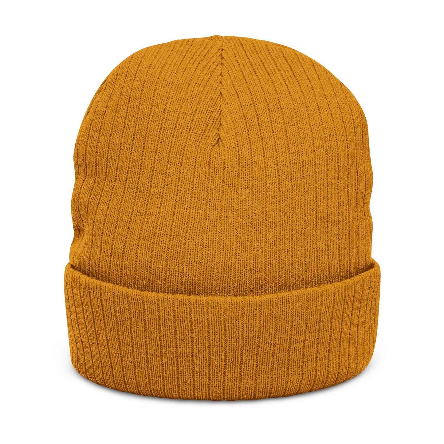 Tiny Embroidered Dog Hug Capibara Ribbed Knit Beanie