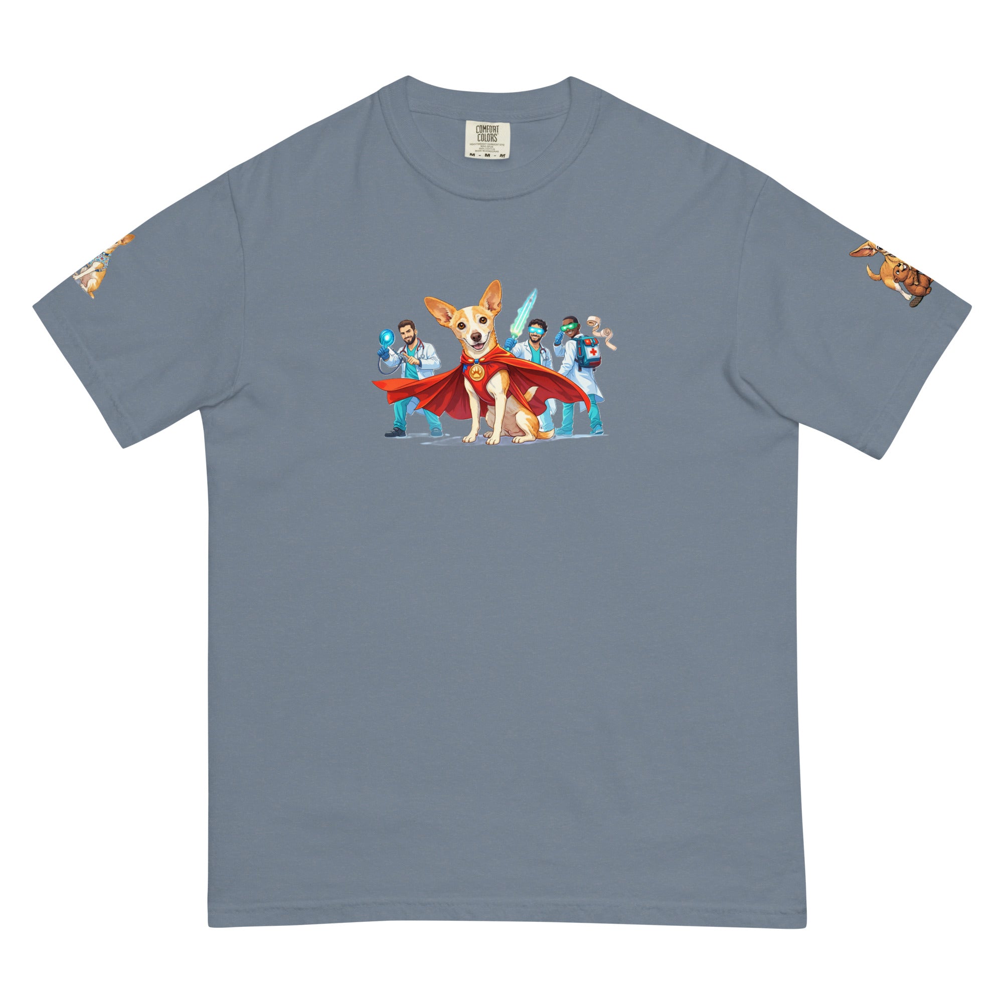 {Super Dog T-shirt featuring a fun superhero-inspired dog graphic.} 
{Unisex Super Dog graphic T-shirt for dog lovers.} 
{Garment-dyed Super Dog T-shirt with premium cotton fabric.} 
{Casual Super Dog tee with bold dog-themed artwork.} 
{Soft unisex Super Dog T-shirt for everyday wear.} 
{Super Dog graphic tee with comfortable relaxed fit.} 
{Premium cotton T-shirt featuring a Super Dog design}. 
{Dog lover T-shirt with colorful superhero dog illustration.} 
{Super Dog unisex T-shirt with durable pr