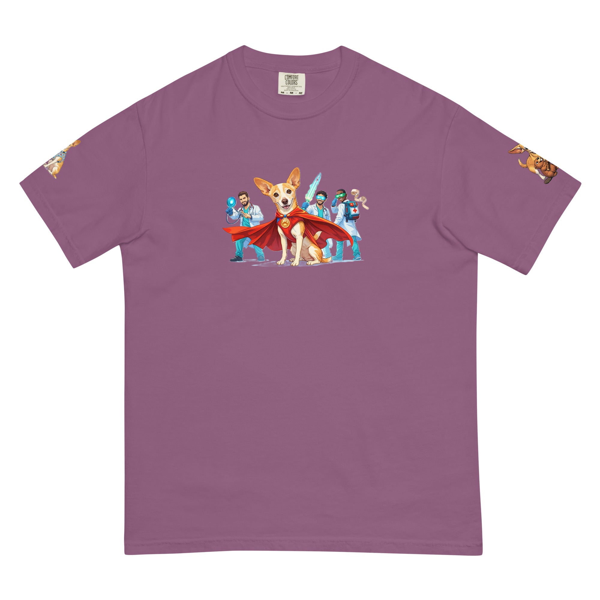 {Super Dog T-shirt featuring a fun superhero-inspired dog graphic.} 
{Unisex Super Dog graphic T-shirt for dog lovers.} 
{Garment-dyed Super Dog T-shirt with premium cotton fabric.} 
{Casual Super Dog tee with bold dog-themed artwork.} 
{Soft unisex Super Dog T-shirt for everyday wear.} 
{Super Dog graphic tee with comfortable relaxed fit.} 
{Premium cotton T-shirt featuring a Super Dog design}. 
{Dog lover T-shirt with colorful superhero dog illustration.} 
{Super Dog unisex T-shirt with durable pr