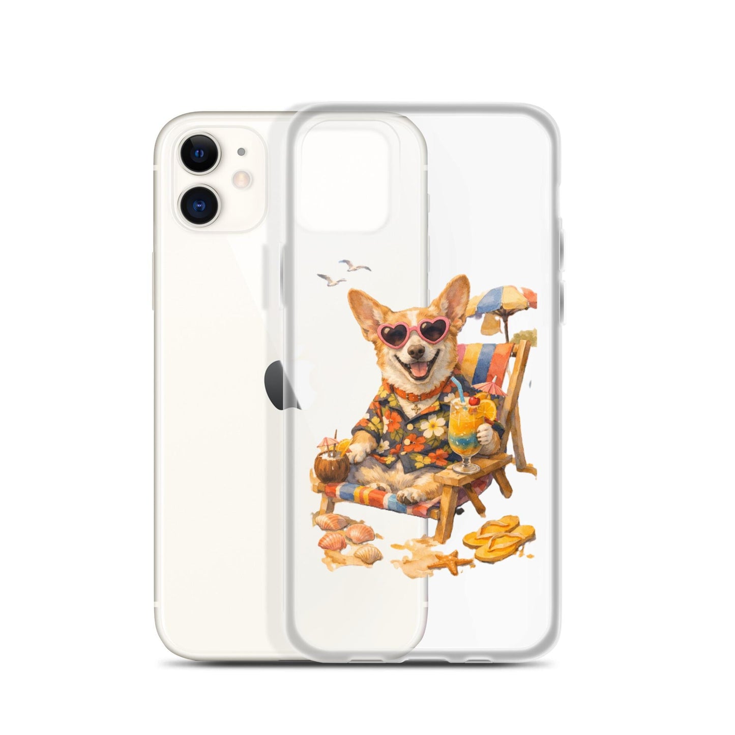 Clear Case for iPhone® dog