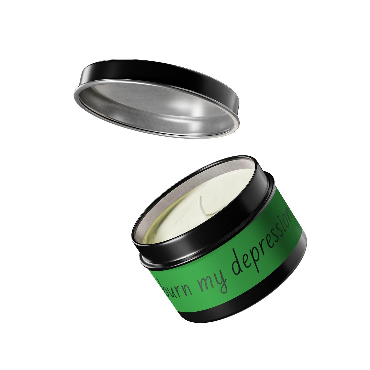 Hand-Poured Coconut Soy Wax Candle – Reusable Tin Vessel, Mood-Lifting Scents